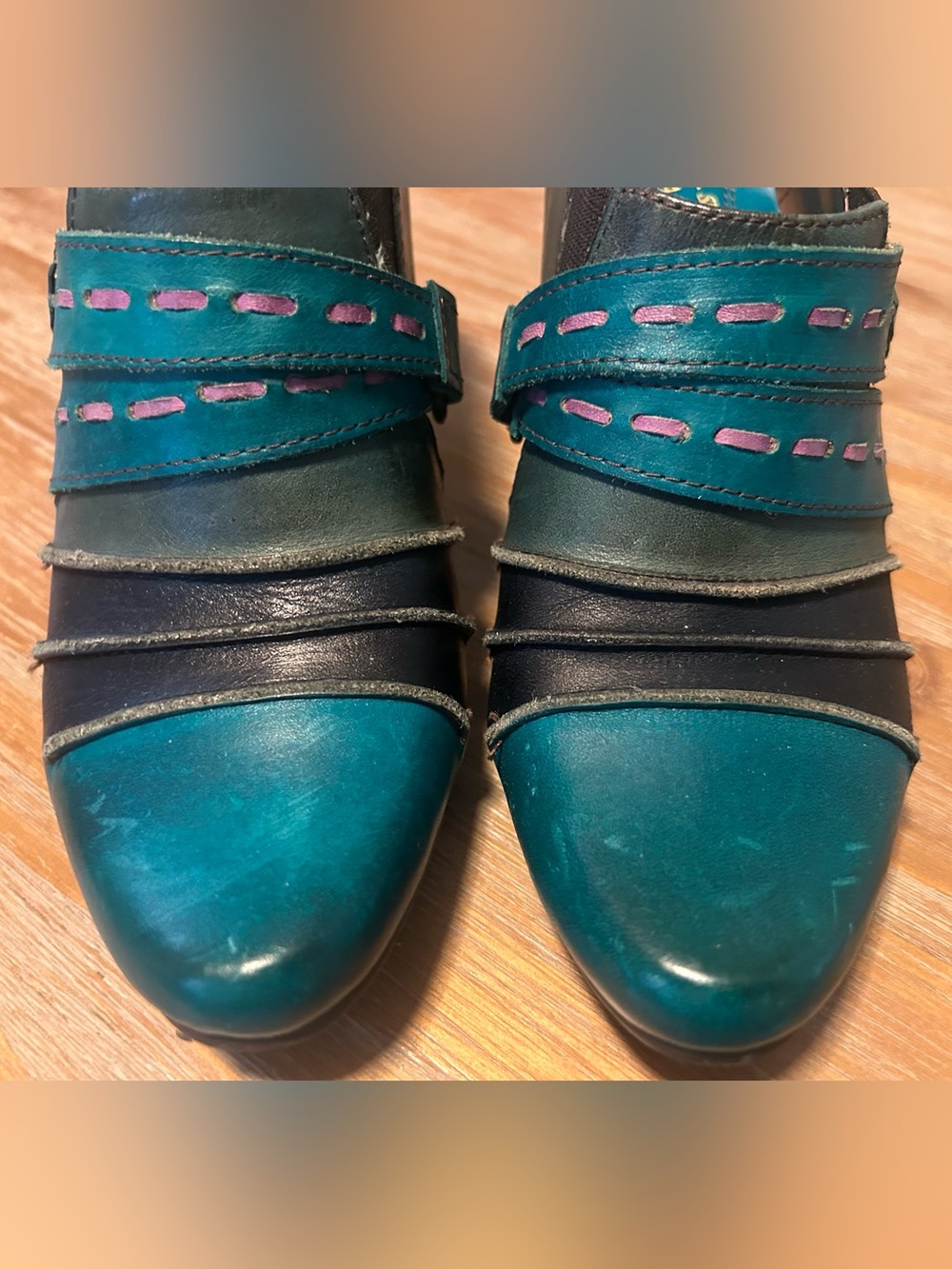 Spring Step Vintage Wondrous Artisan Ankle Boots - Picture 7 of 13